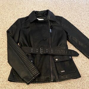 Guess Faux Leather Jacket -